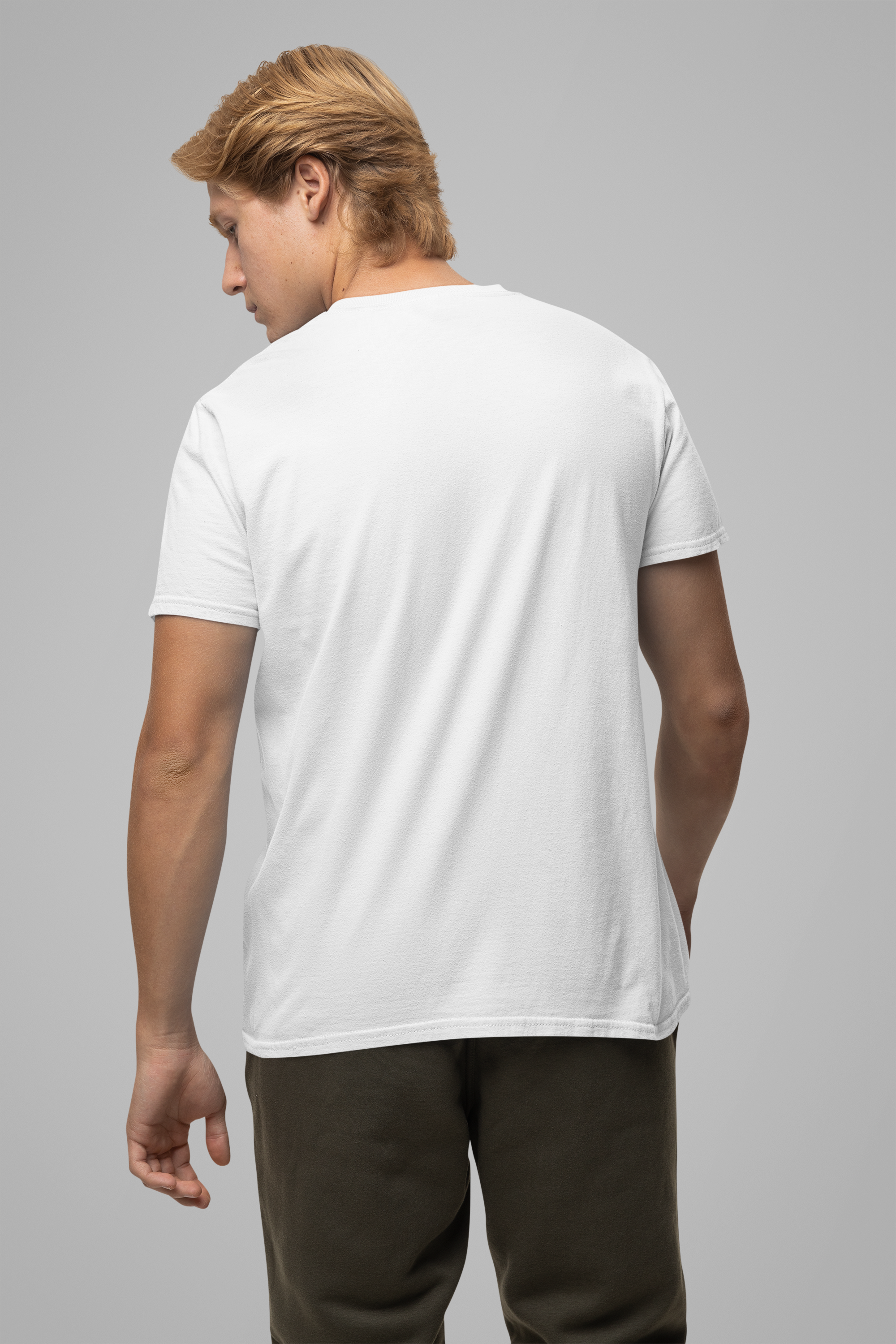 Brains Over Hype – Men's Motivational Graphic T-Shirt | Soft Cotton Tee