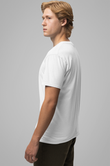Brains Over Hype – Men's Motivational Graphic T-Shirt | Soft Cotton Tee